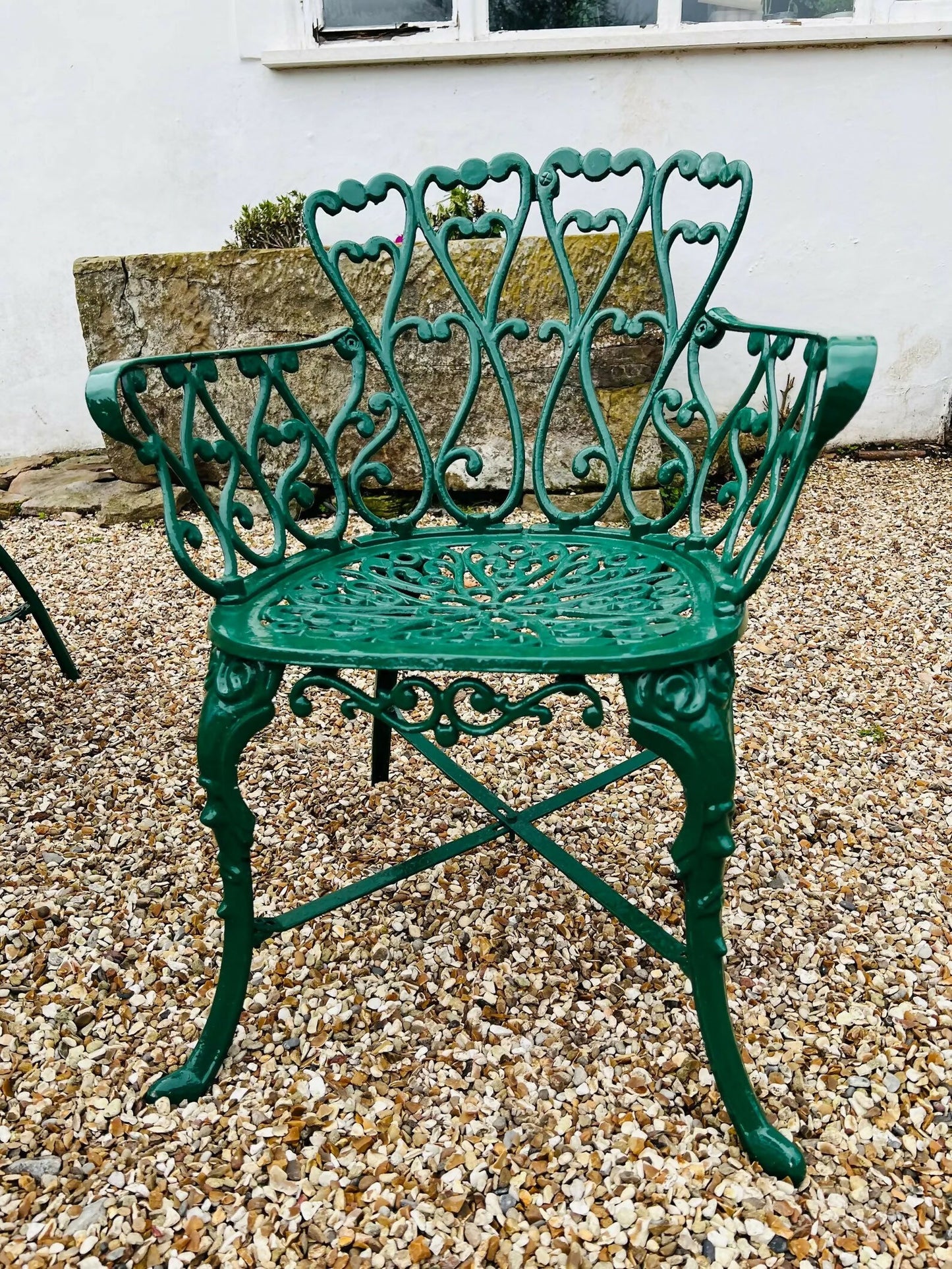 Green Love Seat Patio Set