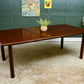 Mid Century Style Mahogany Dining Table or Boardroom Table - 7 FT - 8 Seater