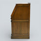 Old Charm Computer Bureau Micro Office Light Oak Red Leather FREE UK Delivery