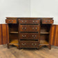 Reproduction Mahogany Crossbanded Breakfront Sideboard