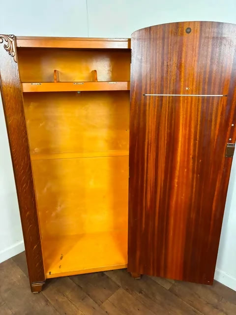 Vintage Badged Lebus Single Wardrobe