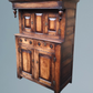 Good Quality Oak Court Cupboard / Sideboard
