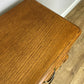 Chest of Drawers Vintage French Louis Oak 2 Drawers Carved Cabinet LOT 6232