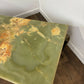 Vintage Marble Top and Brass Base Coffee Table