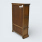 Old Charm Small Bookcase Display Cabinet 2 Shelves Light Oak FREE* UK Delivery
