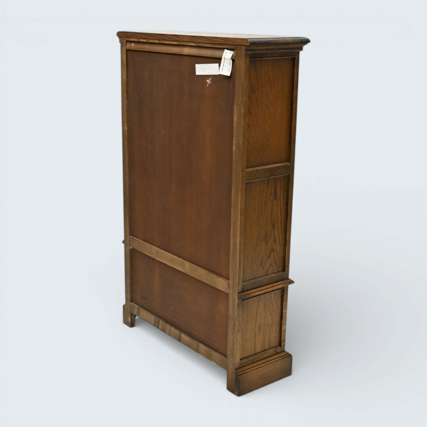 Old Charm Small Bookcase Display Cabinet 2 Shelves Light Oak FREE* UK Delivery