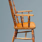 Antique English Windsor Armchair Stamped WMW
