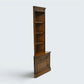 Old Charm Corner Unit with Cupboard and Shelves Carvings LT FREE UK Delivery*