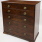 Georgian Mahogany Secretaire Chest of Drawers Fitted Interior FREE UK Delivery. SBR8133/2306C