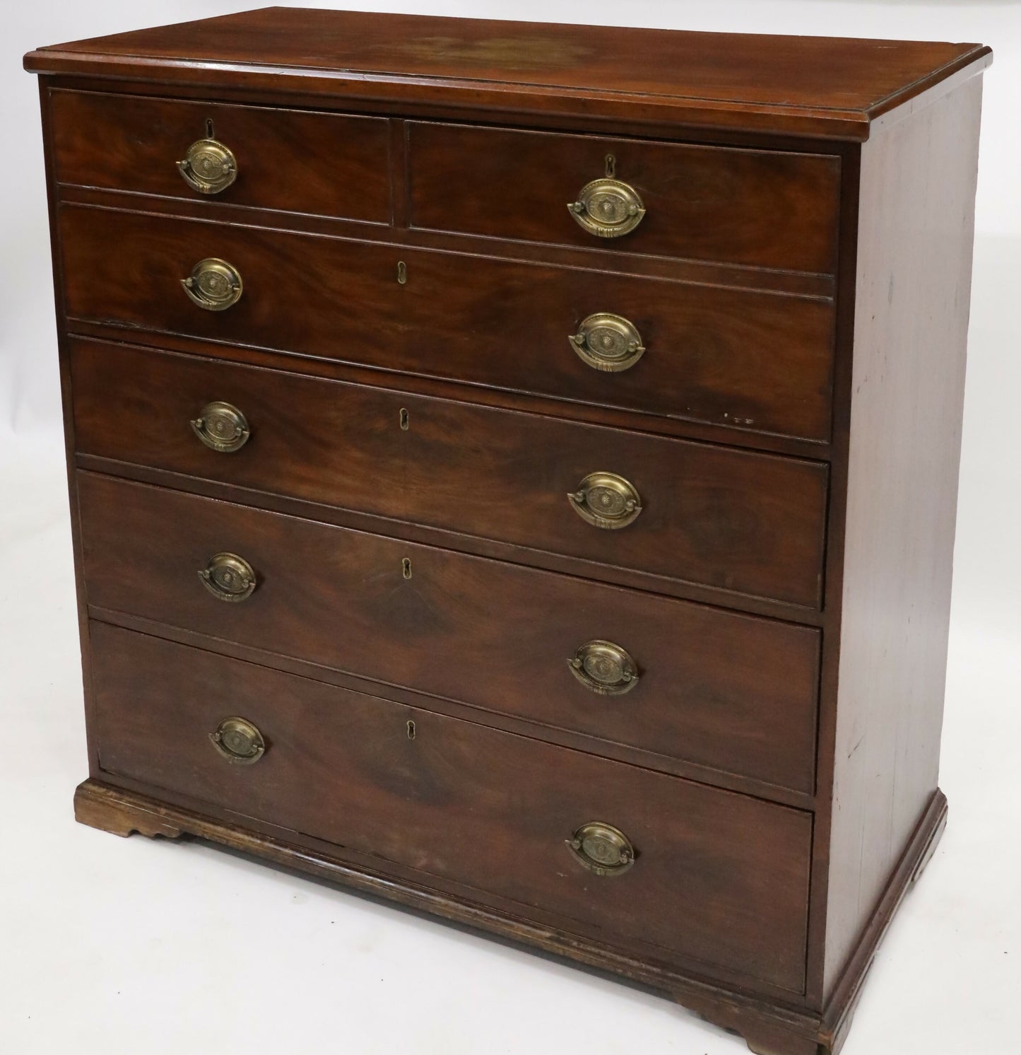 Georgian Mahogany Secretaire Chest of Drawers Fitted Interior FREE UK Delivery. SBR8133/2306C