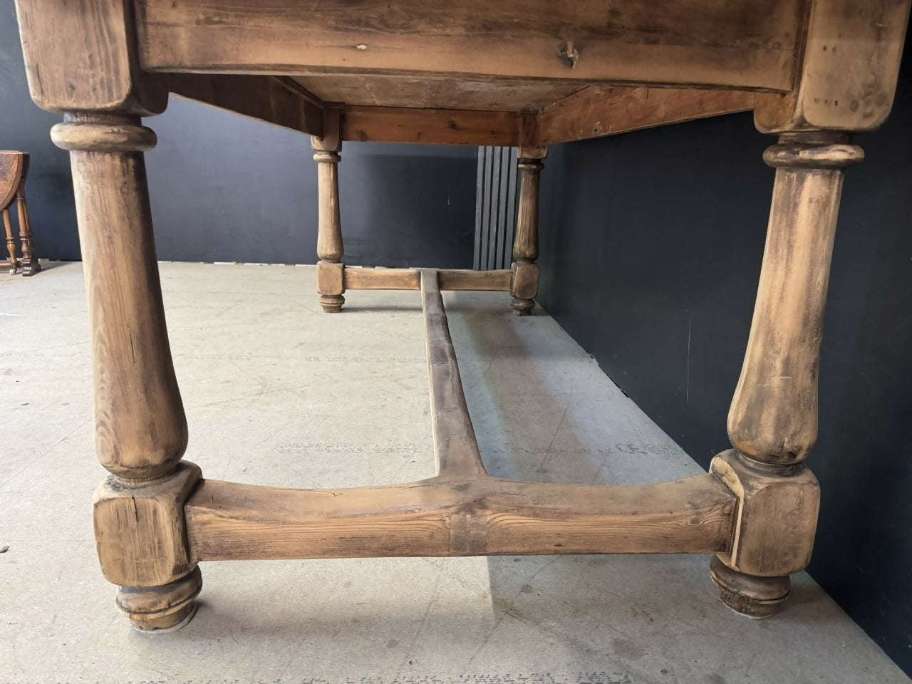 Larger Pine Farmhouse Dining Table