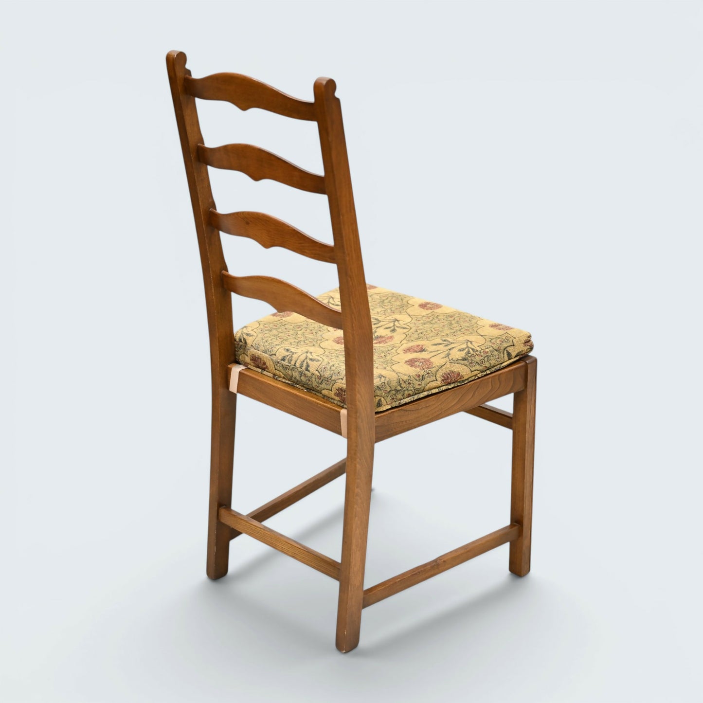 6 Ercol Dining Chairs 1970s Ladderback Cushions FOC FREE Nationwide Delivery*
