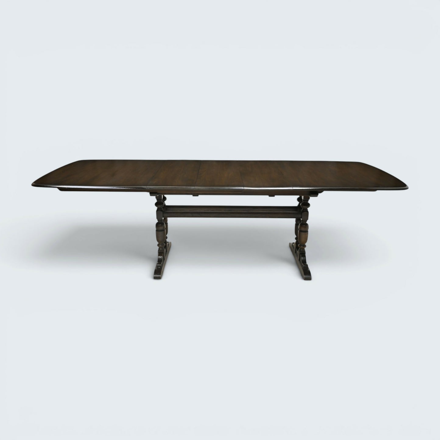 Ercol Dorchester Extending Dining Dark Finish Seats 8 to 10 FREE UK Delivery