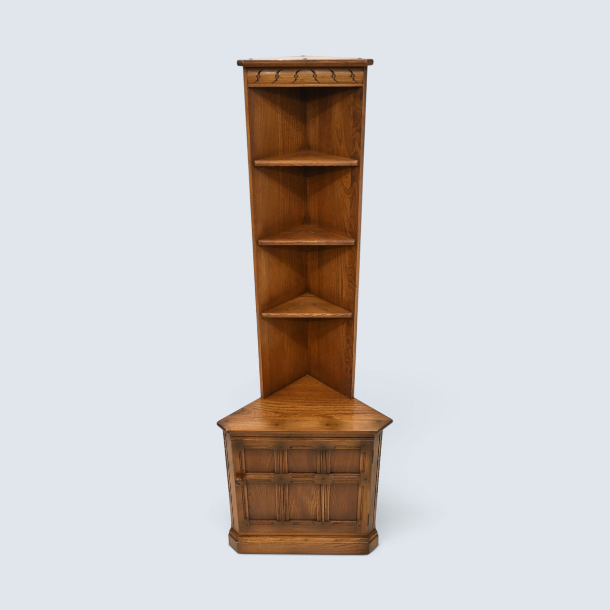 Ercol Mural Corner Cabinet End Unit Golden Dawn Finish FREE* UK Delivery