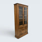 Ercol Wide Tall Display Bookcase Cupboards Golden Dawn Finish FREE UK Delivery*