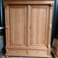 Large Antique Pine Wardrobe
