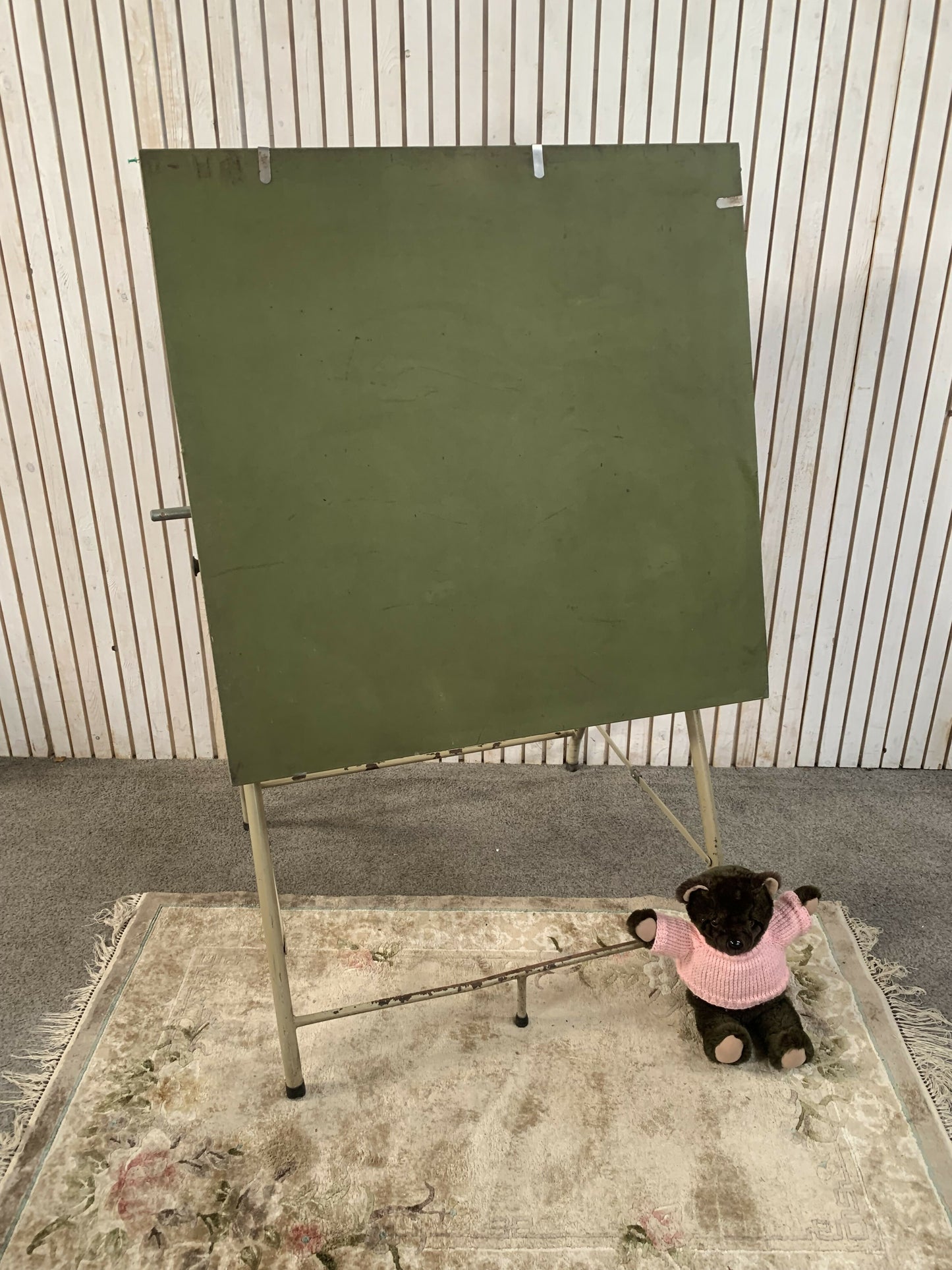 Vintage Architects Drawing Draughtsman Board Industrial Metal Table