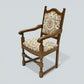 6 Old Charm Premium Dining Chairs Light Oak Studded Upholstery FREE UK Delivery*