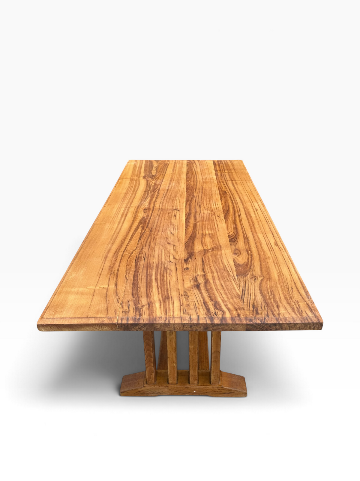 Vintage Solid Ash library / dining table Oxford University.