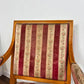 Pair of French Louis XVI Style Upholstered Armchairs