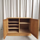 Vintage Mid Century Danish Oak Compact Sideboard Media Cabinet Scahdi Retro R516