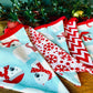 Handmade Christmas Bunting (Blue Polar Bears)