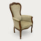 Vintage French Style Armchair Louis Philippe 3 Arch Spoon Back FREE UK Delivery. SBR10825/1308E