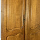 Wardrobe Vintage French Louis XVI Style Oak Four Door Carved Armoire LOT 6398