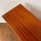Mid-Century Glazed Teak Bookcase Cabinet
