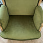Extremely Comfortable Pair French Wing Back Arm Chairs