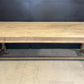 Large and Deep Oak Farmhouse Dining Table