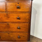 Victorian Mahogany Two Over Three Chest of Drawers