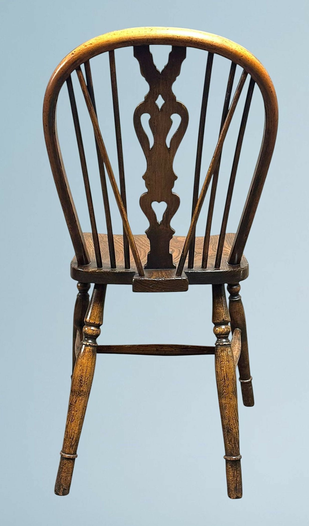 Set of Four Stick Back Windsor Chairs