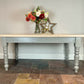 Hand Painted Farmhouse Table, 1990s