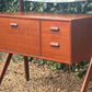 Vintage 1960's Ølholm Møbelfabrik Teak Vanity Table