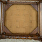 6 Oak Leather Dining Chairs - Cromwellian Style