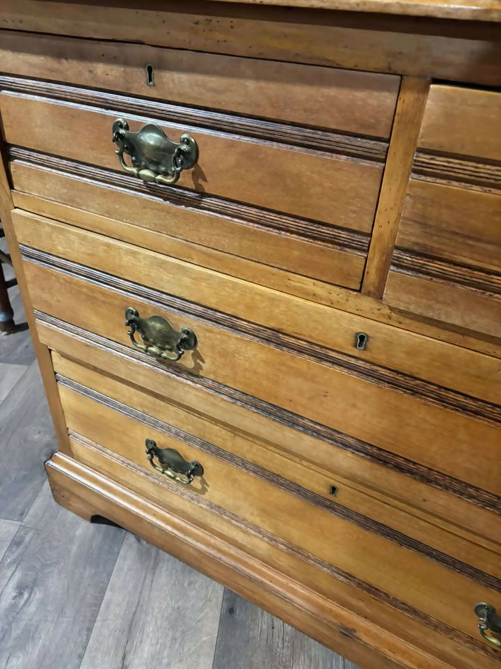 Edwardian Satinwood Chest of Drawers33