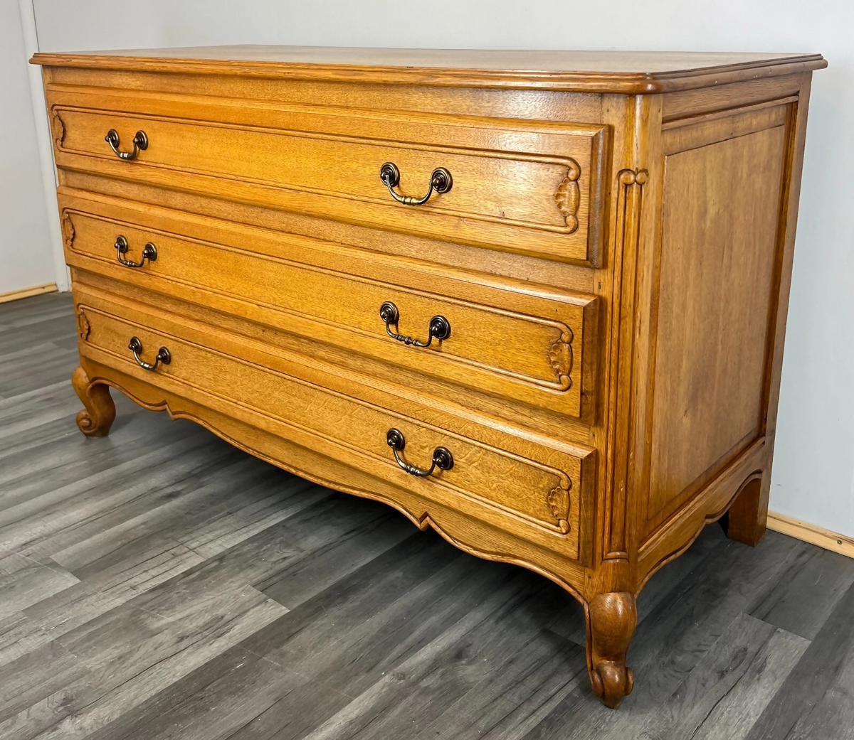 Chest of Drawers Vintage French Louis XIV Sideboard Carved Cabinet LOT 2937
