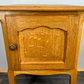 Bedside Table Vintage French Louis XVI Style Oak Cabinet Nightstand LOT 3728