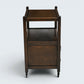 Jaycee Tea Trolley on Casters with Carved Cupboard Doors FREE UK Delivery*