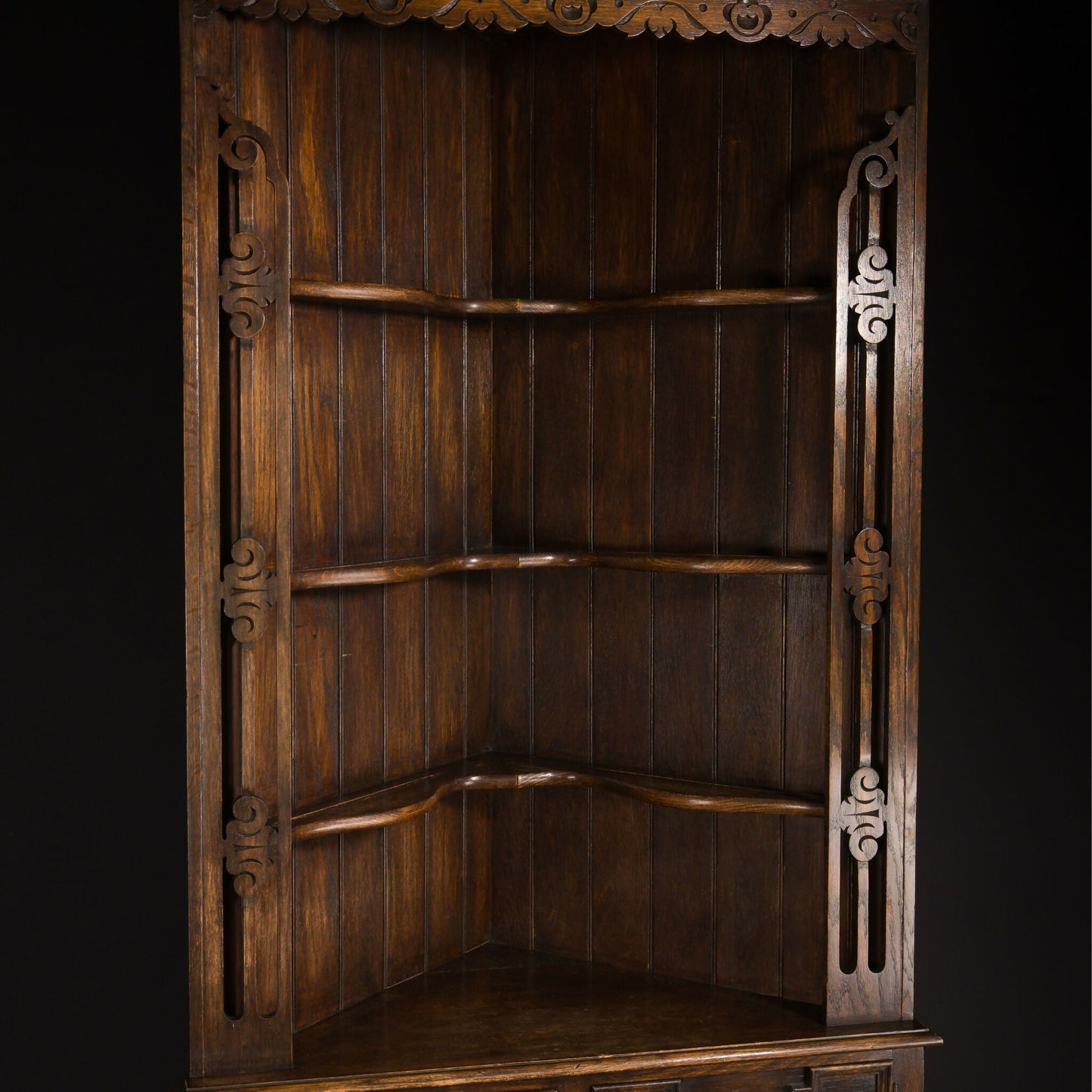 Tall Oak Dresser / Antique Bookshelf