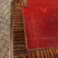 Large Vintage Mahogany Twin Pedestal Desk, Splits Into 3 Pieces For Easy Transportation