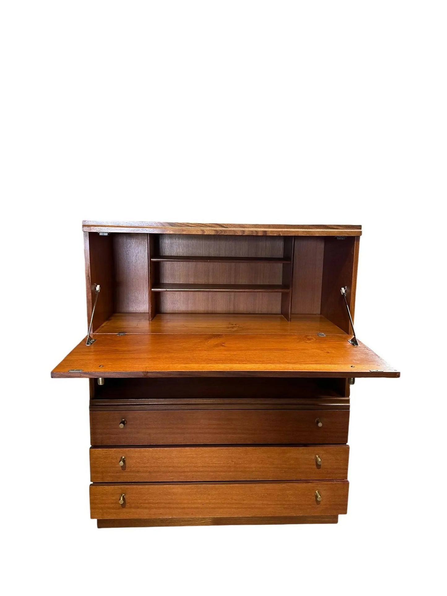 Mid-Century Bureau chest of drawers by Turnidge of London