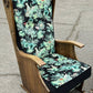 Pair Of Vintage Oak Mid Century Lounge Armchairs