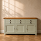 Large Oak Green Sideboard | Vert De Terre