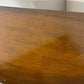 Vintage Walnut Bow Front Display Cabinet