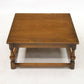 Ercol Square Low Coffee Table in Golden Dawn Finish 69cm Square FREE UK Delivery