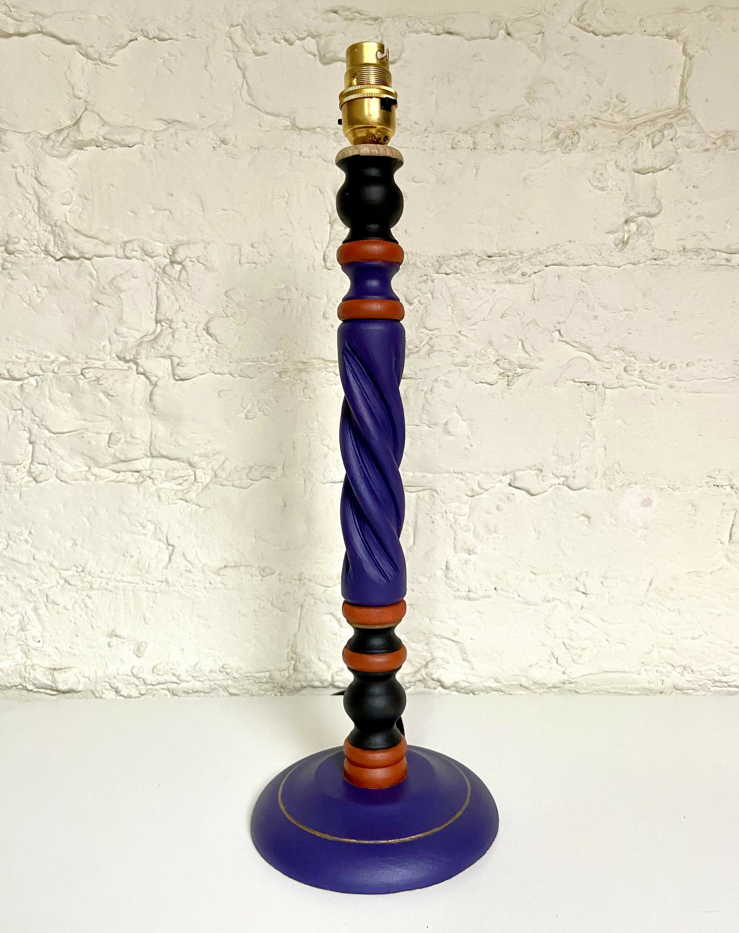 Hand painted lamp base