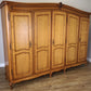 Wardrobe Vintage French Louis XVI Style Five Door Carved Armoire LOT 4990