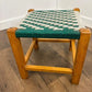 Vintage Oak Framed Stool